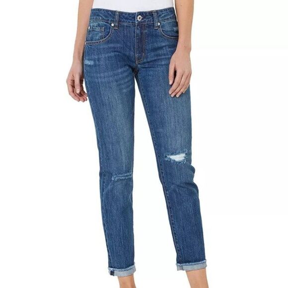 Numero Denim - Numero Juniors' Ripped Boyfriend Jeans